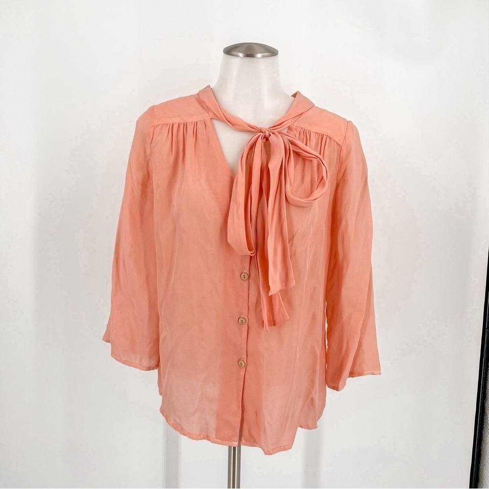 Corey Lynn Calter peach top